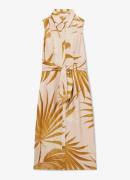 Reiss Morgan midi T-shirt jurk met strikceintuur