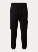 Balmain Tapered fit joggingbroek met klepzakken en logo