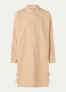 Sofie Schnoor Solene mini blousejurk met gestrikt detail