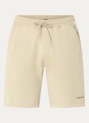 Airforce Straight fit korte joggingbroek van biologisch katoen met log...