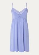 Pretty You Bamboo nachthemd met details van kant