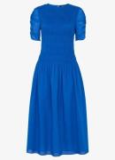 Whistles Avery midi jurk met smockwerk