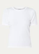 Modström Igor T-shirt met ribstructuur