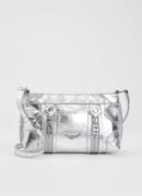 Zadig&Voltaire Sunny Mood schoudertas van leer met metallic finish