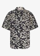 Studio Anneloes Barb blouse met bladprint