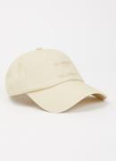 SAMSØE SAMSØE Pet van katoen met logoborduring