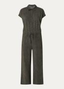 OPUS Mendie wide fit jumpsuit met print