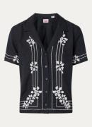 Levi's Sonny Novelty blouse in linnenblend met borduring
