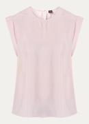 BOSS C_Irnette tuniek met ronde hals