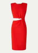 ba&sh Iris midi jurk met cut-out detail en split