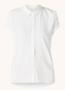 SAMSØE SAMSØE Majan blouse met korte mouw