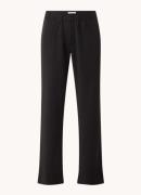 SAMSØE SAMSØE Hoys high waist straight fit trackpants van polyester