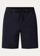 Oscar Jacobson Parker straight fit korte broek met trekkoord