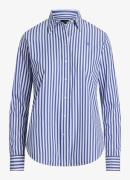 Ralph Lauren Blouse met logoborduring en streepprint