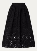 ba&sh Bela midi rok met broderie