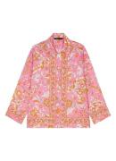 Maje Blouse in linnenblend met bloemenprint