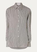 The Frankie Shop Lui blouse in zijdeblend met streepprint