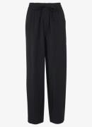 Whistles Mid waist regular fit broek met trekkoord