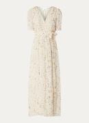 ba&sh Kris maxi wikkeljurk met print