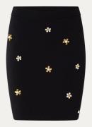 NIKKIE Kara mini rok met kralendecoratie