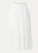ba&sh Bela midi rok met broderie