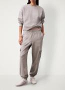 Calvin Klein Mid waist tapered fit cargo joggingbroek met klepzakken