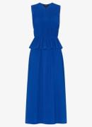 Whistles Midi jurk met smockwerk en volant