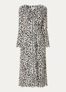 Fabienne Chapot Doris midi jurk met print