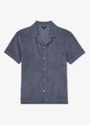 Reiss Eden regular fit polo van badstof