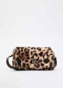 Liu Jo Schoudertas met panterprint en afneembare schouderriem