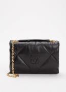 Gerard Darel LE Fanny schoudertas van leer met verstelbare schouderrie...