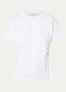 Modström Pataya t-shirt van katoen met siernaad