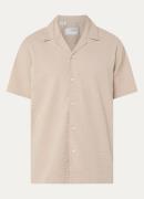 Selected Regular fit overhemd in katoenblend met structuur