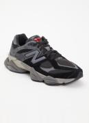 New Balance 9060 sneaker met suède details