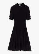 Maje Mini A-lijn jurk met ribstructuur