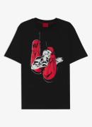 HUGO Diboxer t-shirt met grafische print