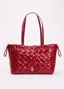 Kurt Geiger Kensington schoudertas van leer met quiltpatroon