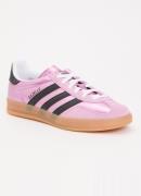 Adidas Gazelle Indoor sneaker van leer met metallic finish