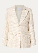 L.K.Bennett Julia blazer met tweed-look