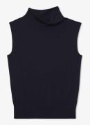 Reiss Harper mouwloze top van wol met col