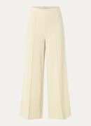 JOSH V Viva high waist wide fit pantalon met deelnaad