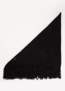 MaxMara Tornado sjaal van wol 180 x 95 cm