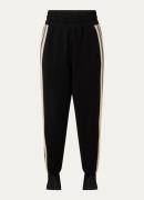 10DAYS Ballet high waist tapered fit joggingbroek met steekzakken