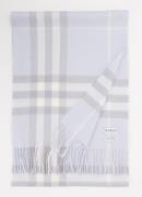 Burberry Sjaal van kasjmier met ruitdessin en franjes 170 x 30 cm