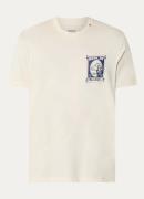 Replay T-shirt met logo- en backprint