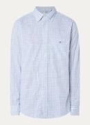 Gant Regular fit overhemd met ruitdessin en logoborduring