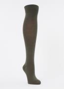 Falke Softmerino kniekousen in scheerwolblend