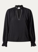 alchemist Ella tuniek met opstaande kraag