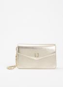 NIKKIE Daxing crossbodytas met metallic finish en afneembare schouderr...