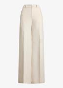 Ralph Lauren High waist wide fit pantalon met steekzakken